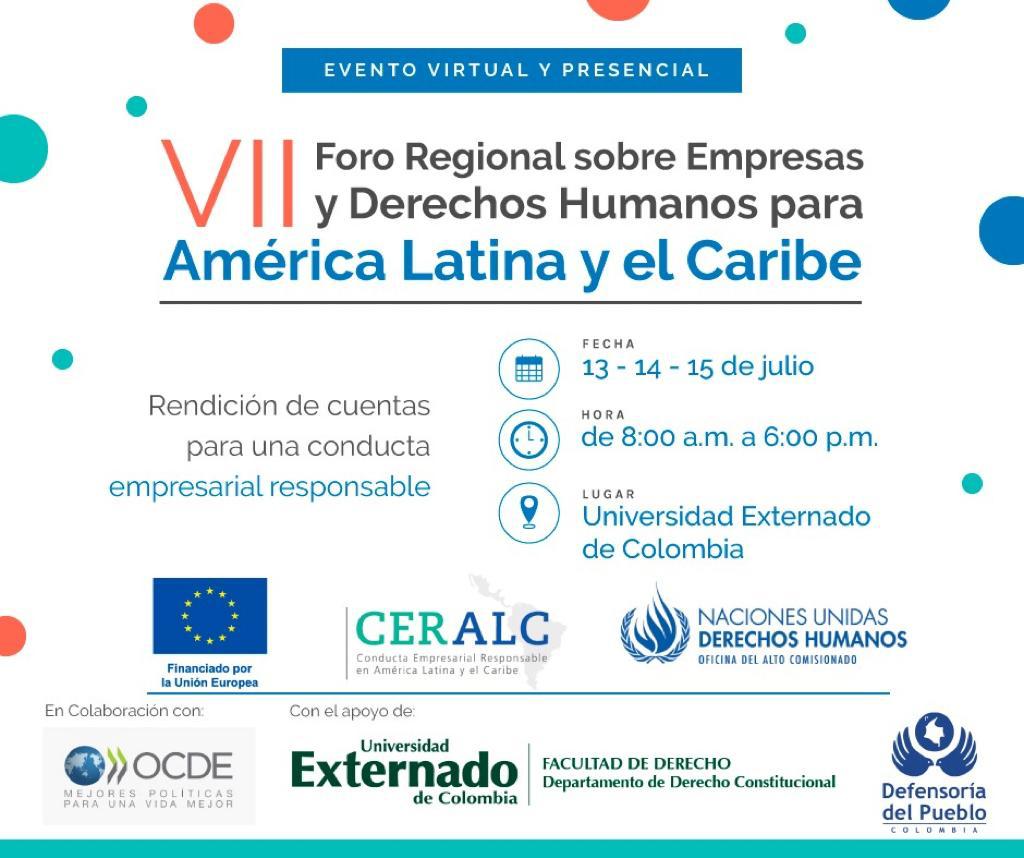 VII Foro Regional sobre Empresas y Derechos Humanos para América Latina y el Caribe