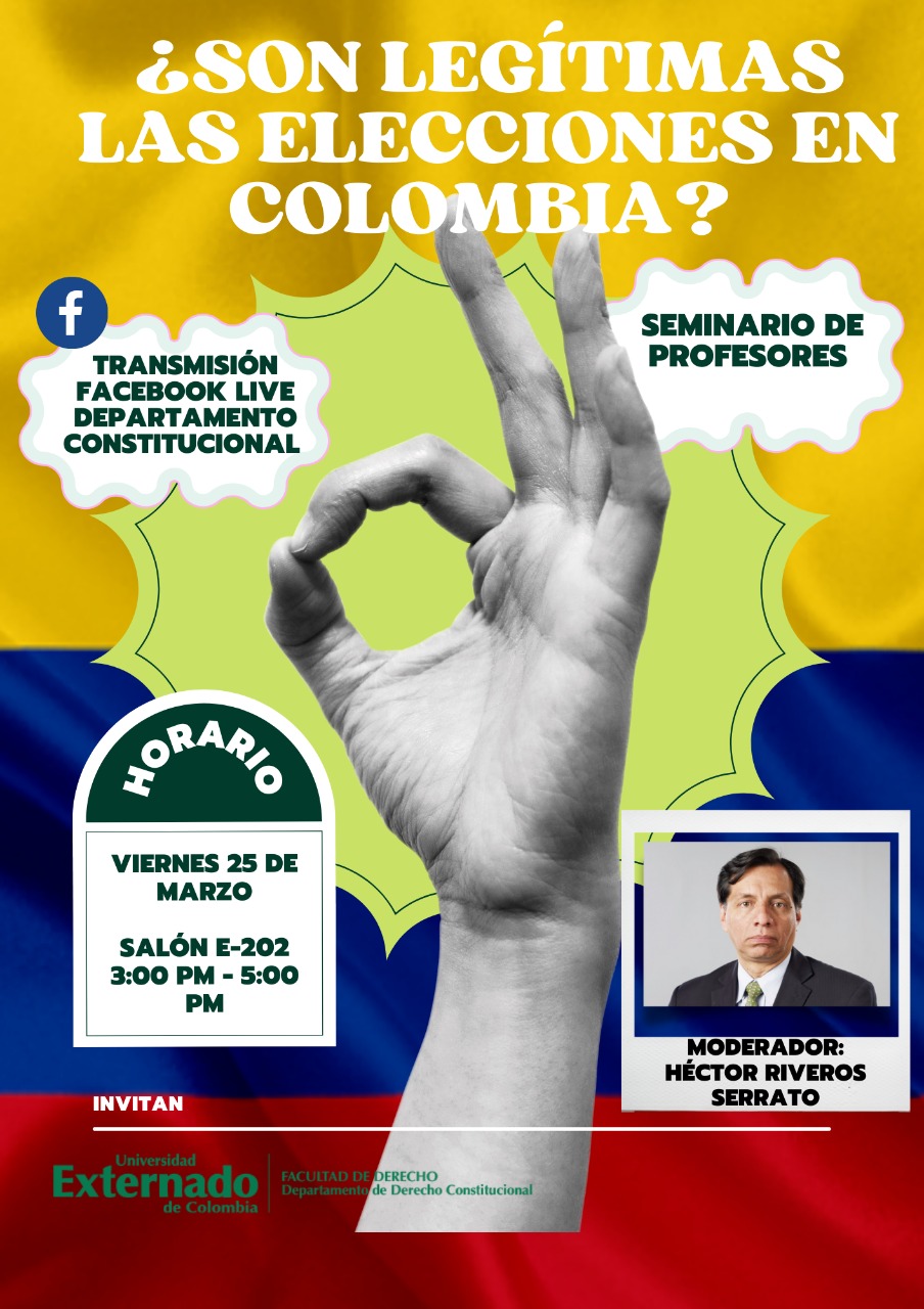 Seminario de profesores: ¿son legítimas las elecciones en Colombia?