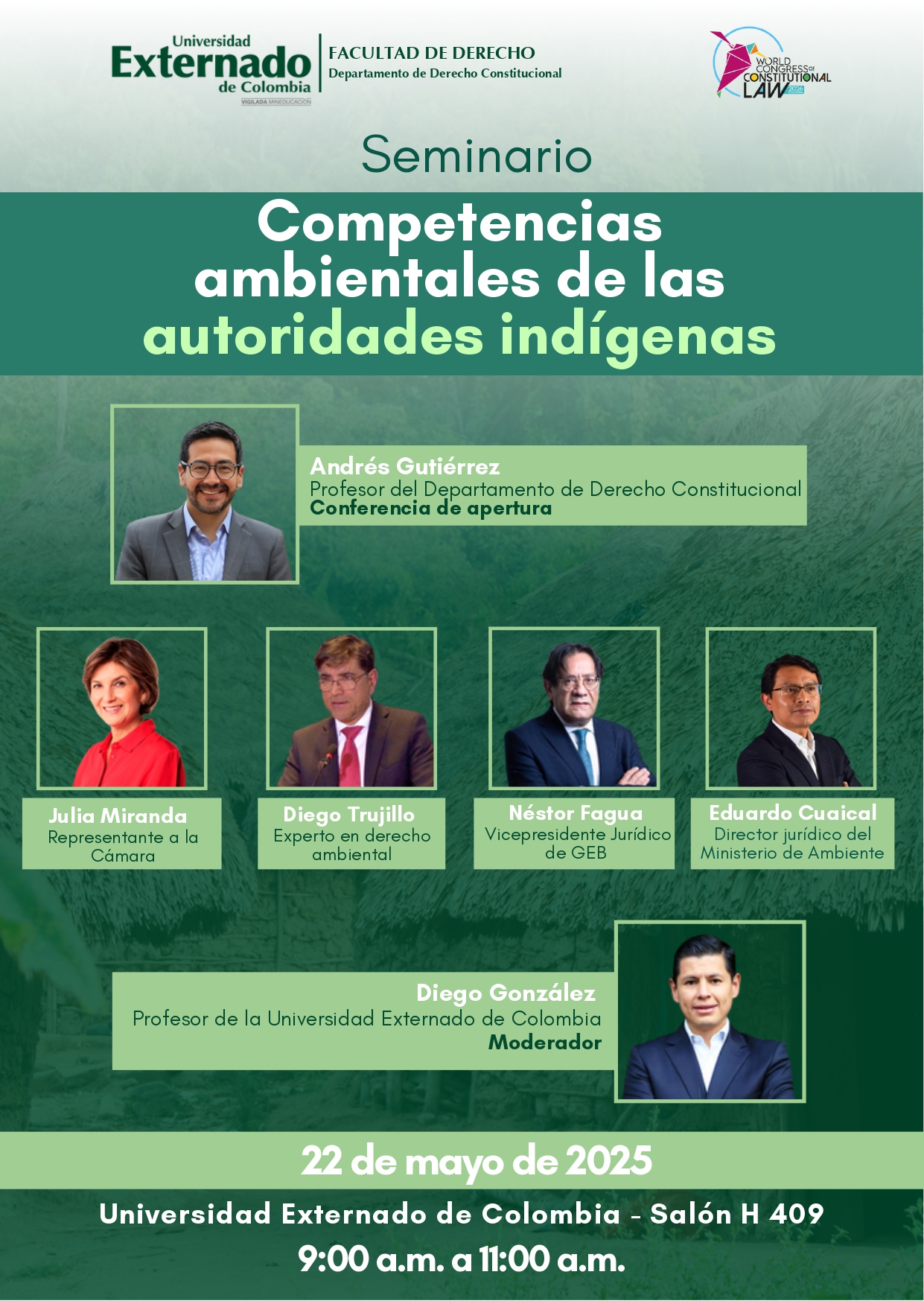 Competencias ambientales de autoridades indígenas