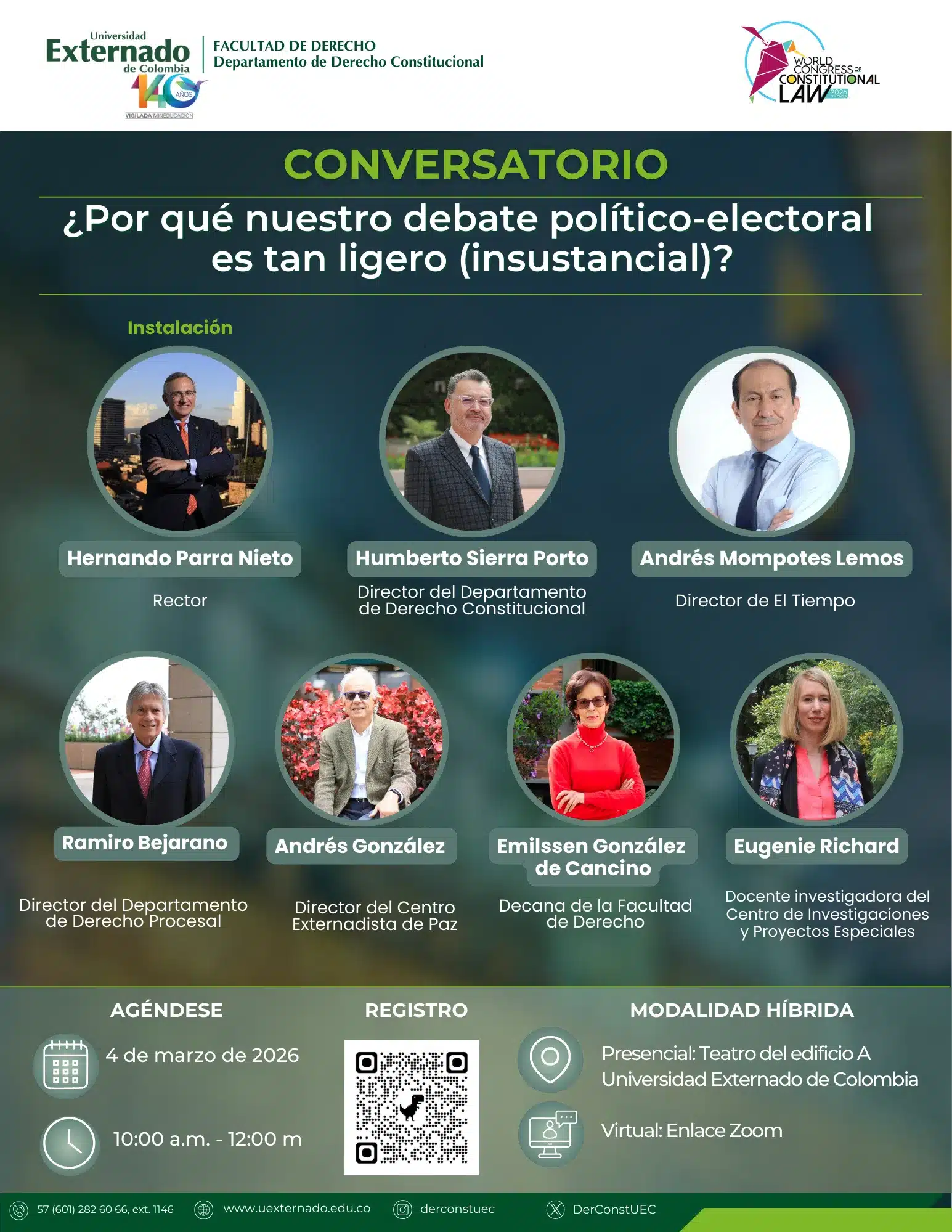 Conversatorio: ‘¿Por qué nuestro debate político-electoral es tan ligero (insustancial)?’