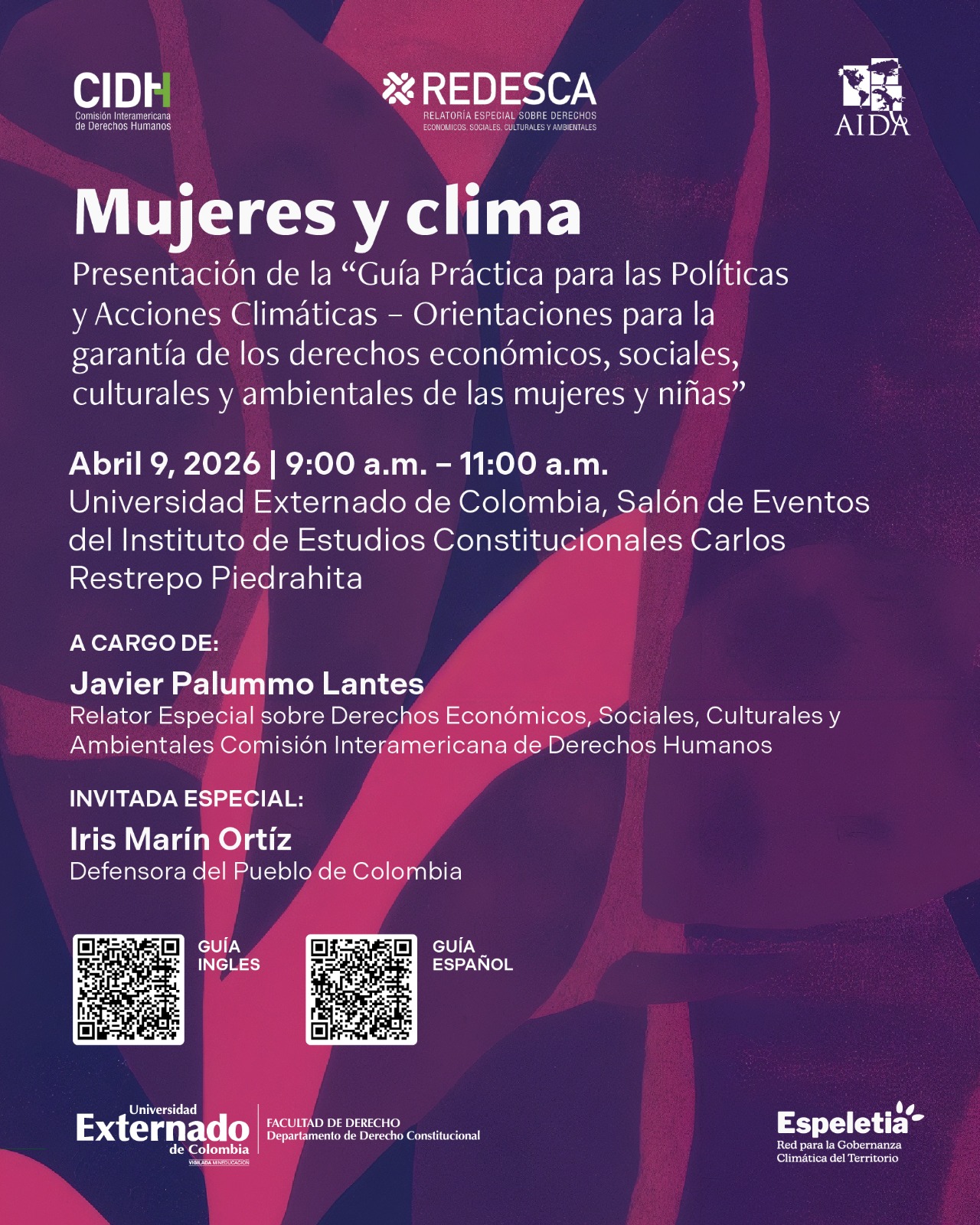 Mujeres y clima: Presentación de la Guía Práctica para las Políticas y Acciones Climáticas