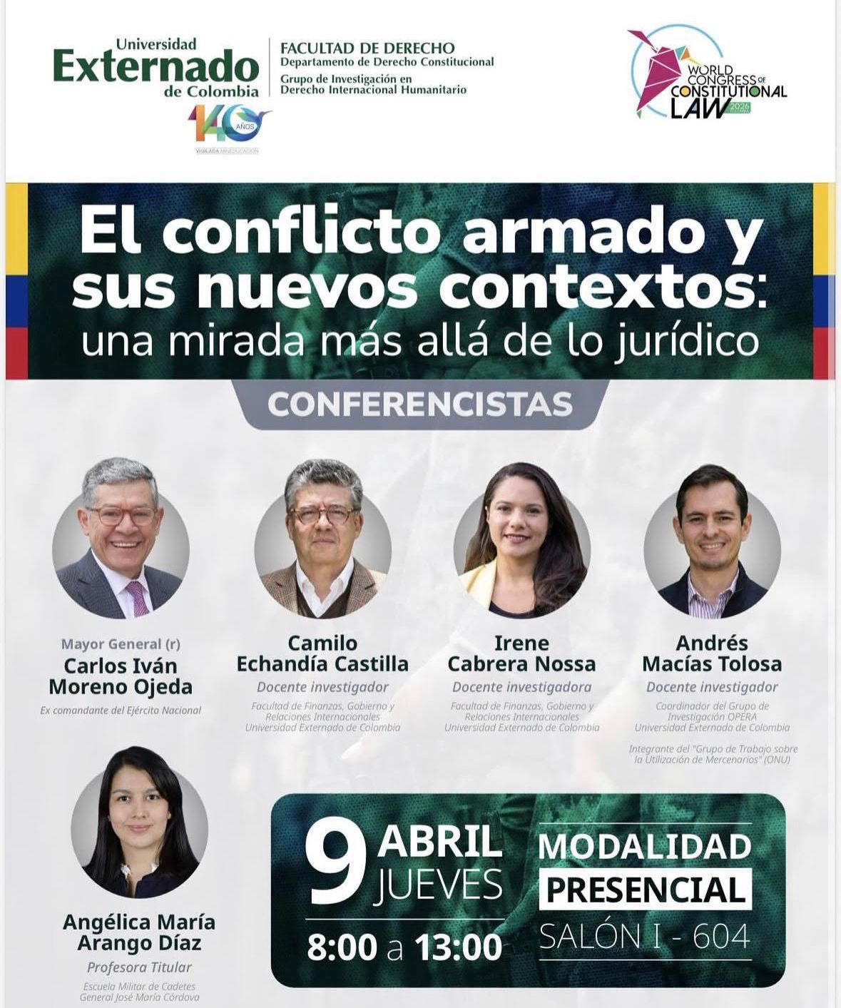 El conflicto armado y sus nuevos contextos: una mirada más allá de lo jurídico